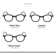 Load image into Gallery viewer, Retro Reading Eyeglasses Men Women HD Round Frame Reading Glasses Presbyopia Eyewear With Spring Hinge Vintage Round Frame Eyeglasses For Men Women Diopter +1 1.5 2 2.5 3 3.5