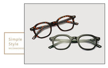 Load image into Gallery viewer, Retro Reading Eyeglasses Men Women HD Round Frame Reading Glasses Presbyopia Eyewear With Spring Hinge Vintage Round Frame Eyeglasses For Men Women Diopter +1 1.5 2 2.5 3 3.5