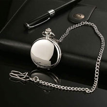 Load image into Gallery viewer, Retro Smooth Men Pocket Watch with Chain