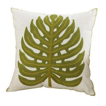Load image into Gallery viewer, 100% Cotton Embroidery Flower Pattern Pillow Cover Home Decoration Sofa Cushion Cover Housewarming Gift Pillow Case Decorative Embroidered Pillow Cover Handmade Cotton Cover For Throw Pillows Beautiful Modern Floral Patterns 45x45cm