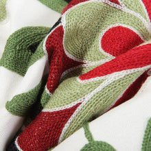 Load image into Gallery viewer, 100% Cotton Embroidery Flower Pattern Pillow Cover Home Decoration Sofa Cushion Cover Housewarming Gift Pillow Case Decorative Embroidered Pillow Cover Handmade Cotton Cover For Throw Pillows Beautiful Modern Floral Patterns 45x45cm