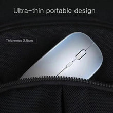 Load image into Gallery viewer, Retro Wireless Mouse RGB Rechargeable Mouse Wireless Computer Mute Mouse Portable Mobile Optical Office Mouse with USB LED Backlit Gaming Office Mouse Laptop