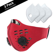 Load image into Gallery viewer, Reusable Dust Proof Mask With 3 Filters