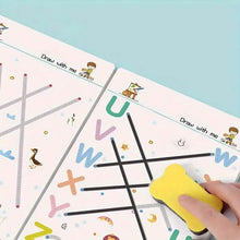 Load image into Gallery viewer, Reusable Magic Practice Workbook Set with Erasable Pen and Refills
