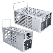 Load image into Gallery viewer, Reusable Metal Rat Cage Catch Release Continuous Capture