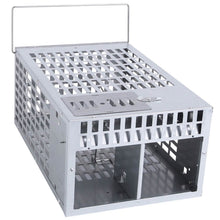 Load image into Gallery viewer, Reusable Metal Rat Cage Catch Release Continuous Capture