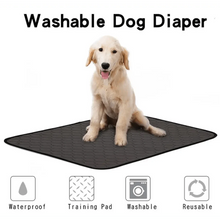 Load image into Gallery viewer, Reuseable Dog Pee Pads Dog Diapers Puppy Waterproof Mat For Pets - Washable Training Pads for Dogs Cats Rabbit