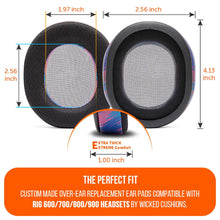 Load image into Gallery viewer, RIG 600, 700, 800 & 900 Series Earpads - WC FreeZe Cooling Gel