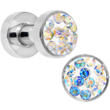 Load image into Gallery viewer, 8G Aurora Ferido Crystal Steel Screw Fit Plug Set