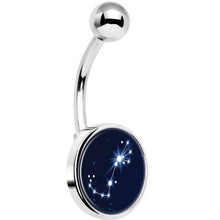 Load image into Gallery viewer, Zodiac Constellation Scorpio Belly Ring