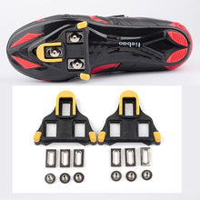 Load image into Gallery viewer, Road Bike Cycling Shoe Pedal Cleats Bicycle Accessories Road Bike Cleats For Cleats- Indoor Outdoor Spin Cycling Pedals Cleat & Bicycle Clips Set