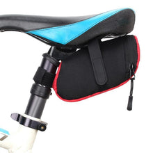 Load image into Gallery viewer, Road Bike Storage Bag Waterproof Bicycle Bags Pouch Cycling Bike Tail Rear Seat Bag Bicycle Accessories Bike Storage Frame Bag Bicycle Front Tube Triangle Water Resistant Cycling Pack Strap On Pouch Bike Accessories Tool Accessible Storage Bag