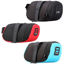 Load image into Gallery viewer, Road Bike Storage Bag Waterproof Bicycle Bags Pouch Cycling Bike Tail Rear Seat Bag Bicycle Accessories Bike Storage Frame Bag Bicycle Front Tube Triangle Water Resistant Cycling Pack Strap On Pouch Bike Accessories Tool Accessible Storage Bag