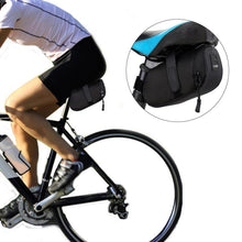 Load image into Gallery viewer, Road Bike Storage Bag Waterproof Bicycle Bags Pouch Cycling Bike Tail Rear Seat Bag Bicycle Accessories Bike Storage Frame Bag Bicycle Front Tube Triangle Water Resistant Cycling Pack Strap On Pouch Bike Accessories Tool Accessible Storage Bag