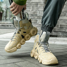 Load image into Gallery viewer, Roller Skating Sports Mens Sneakers Personality Running Shoes Thick Soled Casual Sneakers Increased Men Sneaker Walking Fashion Sneakers High Tops Casual Walking Shoes Sports Jogging Sneaker For Men