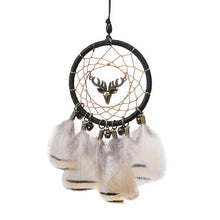 Load image into Gallery viewer, Romantic Dream Catcher Tree of Life Brown Native Handmade Traditional Dream Catcher Yin Yang 50" Long Home Decoration Feather Dream-catcher For Bedroom Wall Hanging Home Decor Wedding Party Blessing Gift