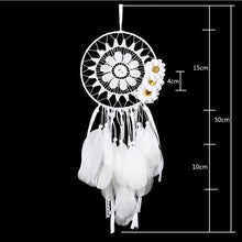 Load image into Gallery viewer, Romantic Dream Catcher Tree of Life Brown Native Handmade Traditional Dream Catcher Yin Yang 50" Long Home Decoration Feather Dream-catcher For Bedroom Wall Hanging Home Decor Wedding Party Blessing Gift