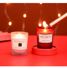 Load image into Gallery viewer, Romantic Handmade Scented Candle Candles for Home Scented Candle Fall Candles Wick Candle Soy Candles Essential Oil Candles Plant Essential Oil Small Jar Aromatherapy Candle Travel Candles Natural Soy Wax Home Decor