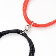 Load image into Gallery viewer, Romantic Magnet Bracelet Couple Classic Key Lock Pair Braslet Lucky Black Red Rope Braclet Key And Lock Attraction Matching Bracelet Lover Gifts For Boyfriend Girlfriend