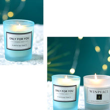 Load image into Gallery viewer, Romantic Scented Candle Scented Aromatherapy Candles for Home Hand Poured And Long Lasting Jar Soy Candles Soy Wax Candles With Fragrance Essential Oil For Relaxation Gifts For Women Small Jar Candle Natural Soy Wax Candles Creative Candle Gift