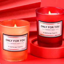 Load image into Gallery viewer, Romantic Scented Candle Scented Aromatherapy Candles for Home Hand Poured And Long Lasting Jar Soy Candles Soy Wax Candles With Fragrance Essential Oil For Relaxation Gifts For Women Small Jar Candle Natural Soy Wax Candles Creative Candle Gift