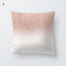 Load image into Gallery viewer, Rose Gold Beautiful Pillow Cover Cushion Home Decorative Colorful Print Cozy Pillow Cases Pineapple Pink Cushion Cover