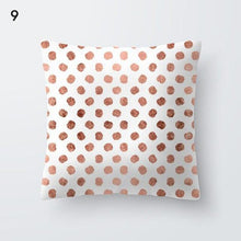 Load image into Gallery viewer, Rose Gold Beautiful Pillow Cover Cushion Home Decorative Colorful Print Cozy Pillow Cases Pineapple Pink Cushion Cover