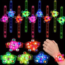 Load image into Gallery viewer, 6-Pack: Rotary Gyro Watch Bracelet Toy for Kids