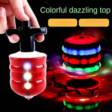 Load image into Gallery viewer, Rotating Gyro with Sound And LED Light Music Spinning