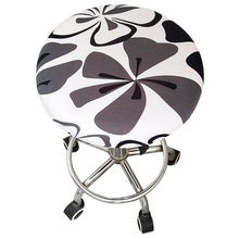 Load image into Gallery viewer, Round Chair Cover Bar Stool Cover Elastic Seat Cover Home Chair Slipcover Round Chair Bar Stool Floral Printed Padded Round Bar Stool Cover Cushion With Elastic Fabric Round Chair Seat Cushion For Wooden Metal Stools 30-40cm