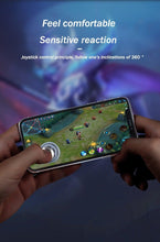 Load image into Gallery viewer, Round Game Joystick For Mobile Phone Rocker Tablet Android, Metal Button Controller With Suction Cup Mobile Phone Game Joystick Game Control Touch Screen Joypad Game Controller