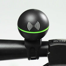 Load image into Gallery viewer, Round Modern Bicycle Bell Electric Bike Horn Loud 130db Sound Signal 3 Ringtones Little Black Ball Water Proof Accessories 3 Sound Modes Loud Horn Waterproof Bicycle Bell For Handlebar Bicycle Horn
