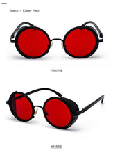 Load image into Gallery viewer, Round Vintage Sunglasses Retro Eyewear Style Sunglasses For Women New Retro Shape Coating Sunglasses For Men New Round Shape Sunglasses & Classic Design Sunglasses
