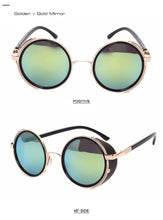 Load image into Gallery viewer, Round Vintage Sunglasses Retro Eyewear Style Sunglasses For Women New Retro Shape Coating Sunglasses For Men New Round Shape Sunglasses & Classic Design Sunglasses