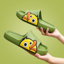 Load image into Gallery viewer, Flip Flops Rubber Beach Slides Waterproof Women Men's Slippers Sandals Cotoon Fur Thick Sole Winter Home Bath Shoes Memory Foam Bedroom Slippers Indoor Shoes Fuzzy Garden Waterproof Slippers