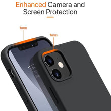 Load image into Gallery viewer, Rubber Case for iPhone 12 and iPhone 12 Pro Case 6.1 inch