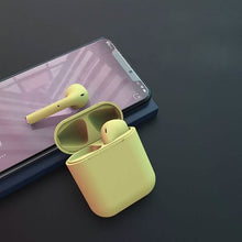 Load image into Gallery viewer, Rubber Matte Wireless Earbuds and Charging Case
