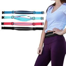 Load image into Gallery viewer, Running Belt Adjustable Waist Pack and Phone Holder with Reflective Zipper