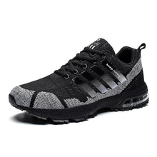 Load image into Gallery viewer, Running Mens Sport Elegant Sneakers Air Cushion Sneakers Lace Up Low Top Jogging Shoes Man Athletic Footwear Breathable Comfortable Athletic Running Sneakers