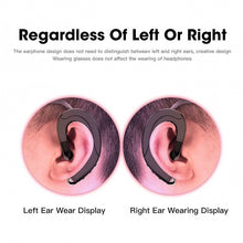 Load image into Gallery viewer, Running Sports Earphone BoneBluetooth Headphones True Wireless Earbuds with Charging Case IPX7 Waterproof Stereo Sound Earphones Built-in Mic in-Ear Headsets Deep Bass Conduction Ear Hook Bluetooth 5.0 HiFi Stereo Wireless Earphone Headset For Headsets