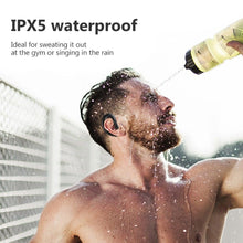 Load image into Gallery viewer, Running Sports Earphone BoneBluetooth Headphones True Wireless Earbuds with Charging Case IPX7 Waterproof Stereo Sound Earphones Built-in Mic in-Ear Headsets Deep Bass Conduction Ear Hook Bluetooth 5.0 HiFi Stereo Wireless Earphone Headset For Headsets