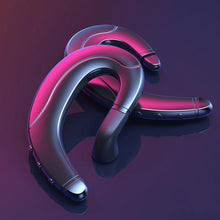 Load image into Gallery viewer, Running Sports Earphone BoneBluetooth Headphones True Wireless Earbuds with Charging Case IPX7 Waterproof Stereo Sound Earphones Built-in Mic in-Ear Headsets Deep Bass Conduction Ear Hook Bluetooth 5.0 HiFi Stereo Wireless Earphone Headset For Headsets