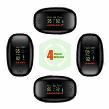 Load image into Gallery viewer, Finger Pulse Oximeter – Heart Rate & SPO2 Monitor