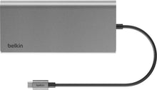 Load image into Gallery viewer, Belkin Connect USB-C 8-in-1 Hub β Dual HDMI Display, 100W PD, Ethernet, SD, USB for MacBook & USB-C Laptops