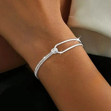 Load image into Gallery viewer, S925 Hypoallergenic Minimalist Geometric Collage Bracelet