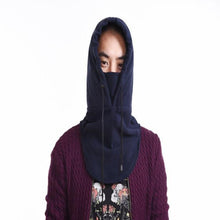 Load image into Gallery viewer, Sally Face Mask Full Face Mask Fleece Cap Balaclava Neck Warmer Hood Winter Sports Ski Men Women Tactical Mask Men Mask Sun Balaclava Shawl Women Winter Hat Soft Knitted Hooded Neck Collar Cap Beanie Hat Warm Scarf Unisex Bonnet Hooded Scarf Hat