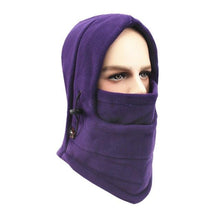 Load image into Gallery viewer, Sally Face Mask Full Face Mask Fleece Cap Balaclava Neck Warmer Hood Winter Sports Ski Men Women Tactical Mask Men Mask Sun Balaclava Shawl Women Winter Hat Soft Knitted Hooded Neck Collar Cap Beanie Hat Warm Scarf Unisex Bonnet Hooded Scarf Hat