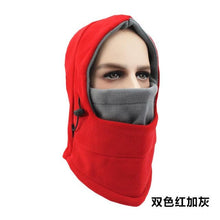 Load image into Gallery viewer, Sally Face Mask Full Face Mask Fleece Cap Balaclava Neck Warmer Hood Winter Sports Ski Men Women Tactical Mask Men Mask Sun Balaclava Shawl Women Winter Hat Soft Knitted Hooded Neck Collar Cap Beanie Hat Warm Scarf Unisex Bonnet Hooded Scarf Hat