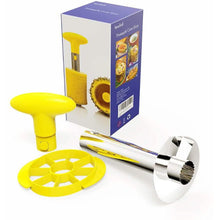 Load image into Gallery viewer, SameTech Easy Kitchen Tool Stainless Steel Fruit Pineapple Peeler Corer Slicer Cutter
