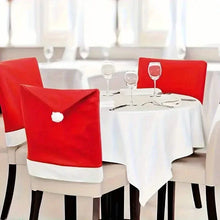 Load image into Gallery viewer, Santa Hats Dining Chair Covers Slipcover